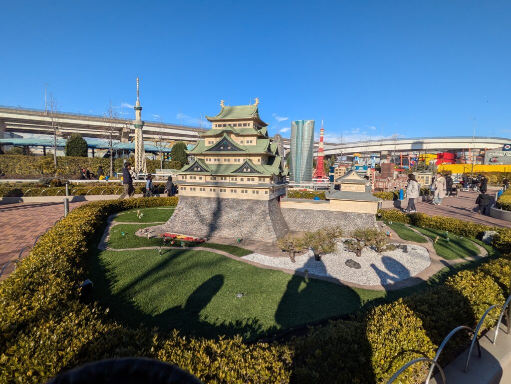 レゴランドの名古屋城