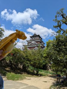 広島城の天守