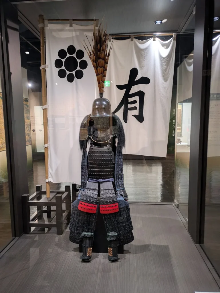 小倉城天守閣內展示的鎧甲